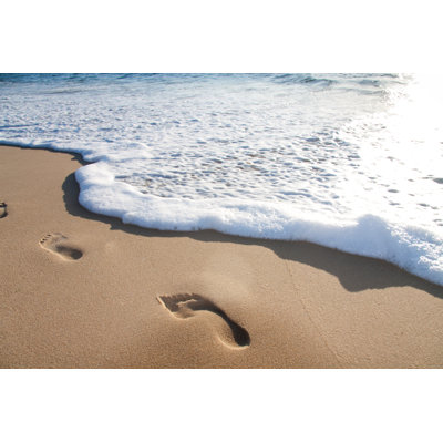 Footprints by Miunicaneurona - Wrapped Canvas Print