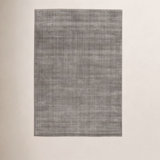 Phase Striped Area Rug in Taupe