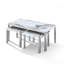 3 - Piece Marble Top Living Room Table Set-136113806