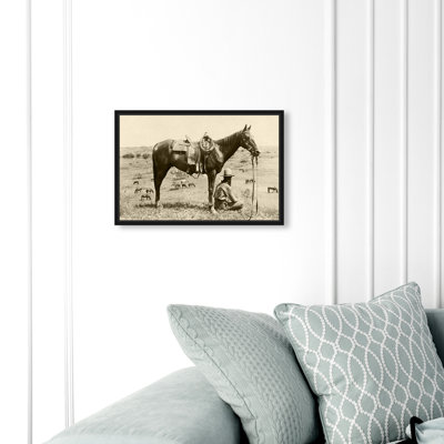 «Cowboy IV», photographie sur toile
