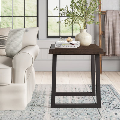 Sehnaz Solid Wood End Table