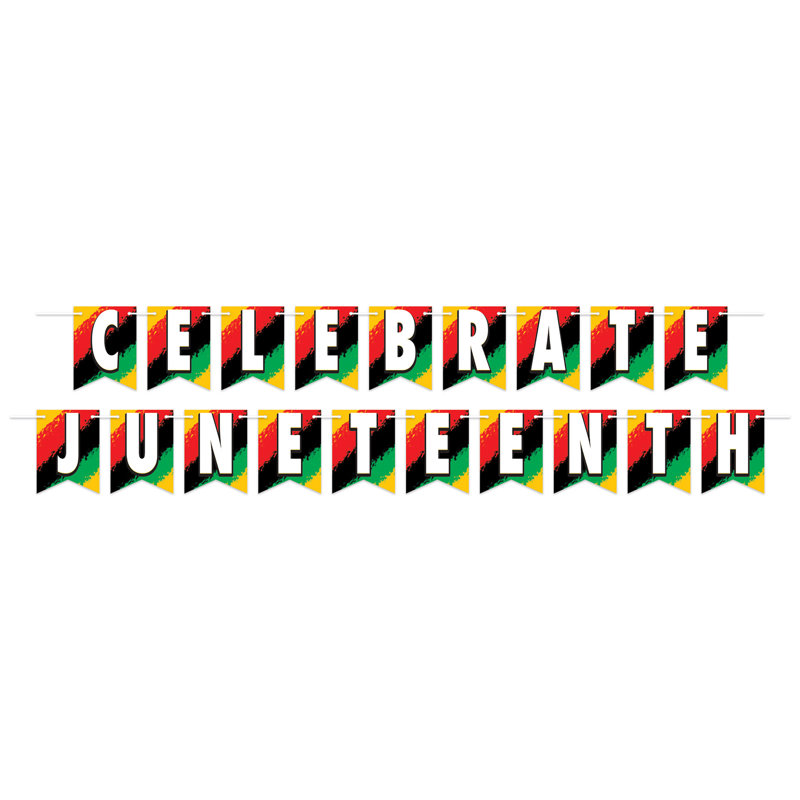 Banderole Celebrate Juneteenth
