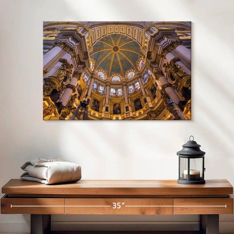 Rorry Granada Cathedral Interior, 16" H x 24" W