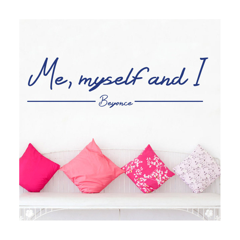 Wall Decal, Dark Blue, Medium