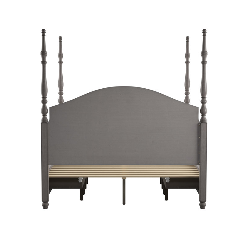 Shelby Bed, Gray, King