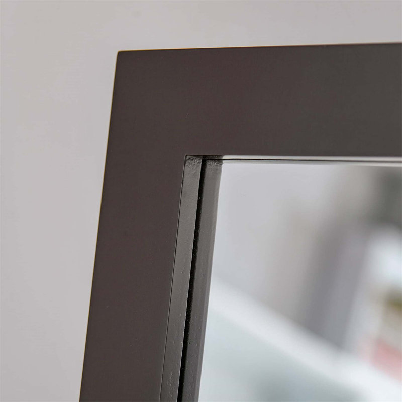 Demetrias Rectangle Floor Mirror, Brown