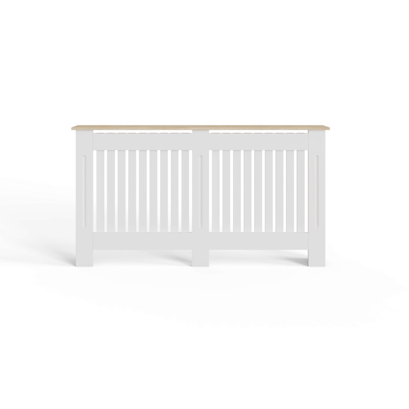 Longslow Radiator Cover, 83cm H x 152cm W x 19cm D