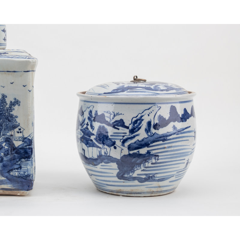 Handmade Porcelain Ginger Jar