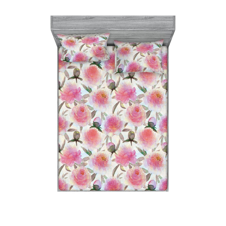 Drap-housse et taies décoratives 3 pièces Ambesonne