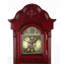 Horloge vintage en bois massif sculpté à la main