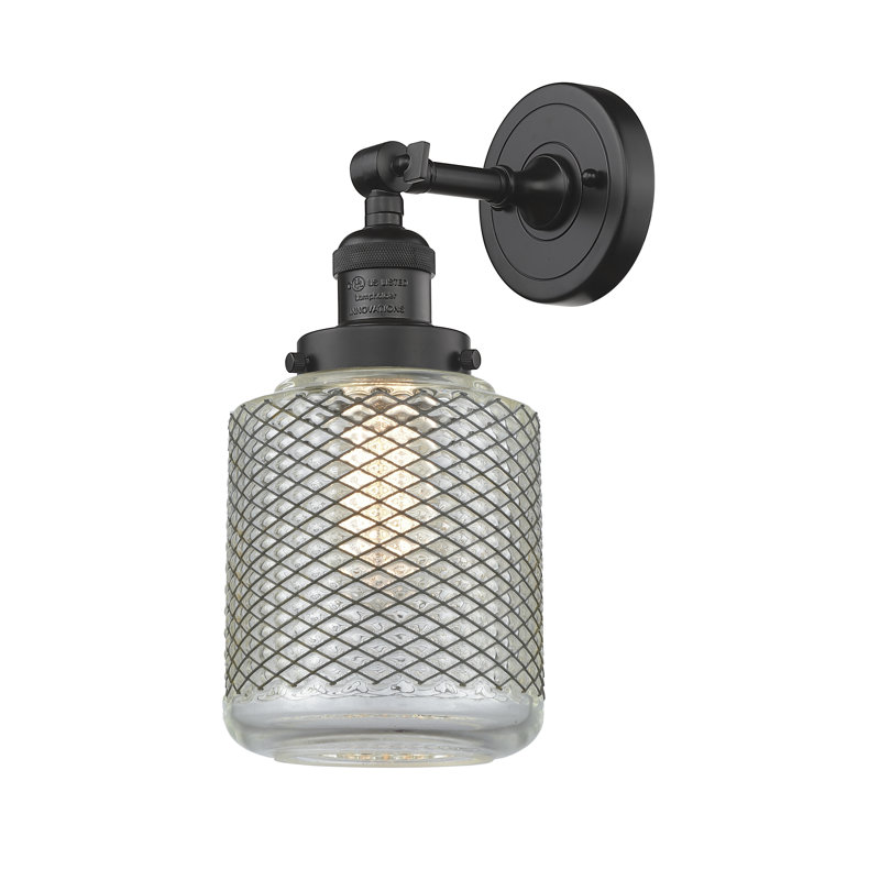 Iyana Dimmable Bath Sconce, 6 Watt Vinage LED Bulb, Oil Rubbed Bronze