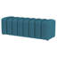 Banc d'appoint capitonné en tissu bleu-258471484-258471487