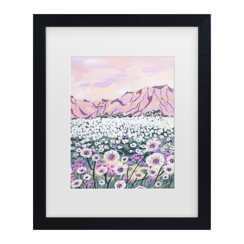 Sarah Gesek  Desert Matted Framed Art