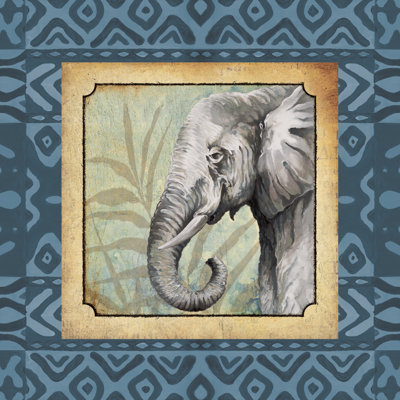 Elephant - Wrapped Canvas Painting