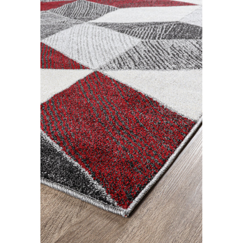 Claireville Geometric Area Rug, Rectangle 160 x 230cm