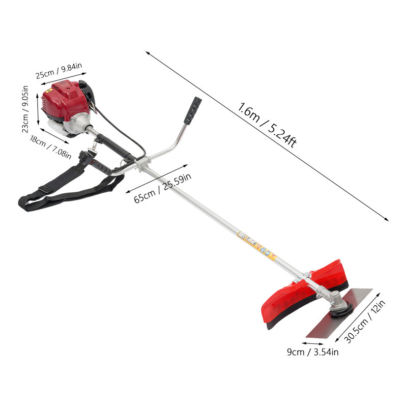 4-Stroke Engine Powered Grass Trimmer