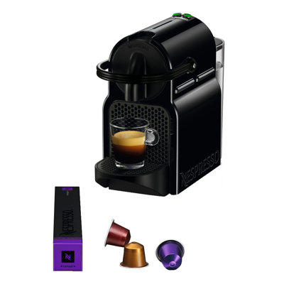 Nespresso Inissia Original Coffee and Espresso Machine by De'Longhi, Black