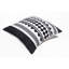 Ensemble de housse de coussin décoratif rayé noir / blanc