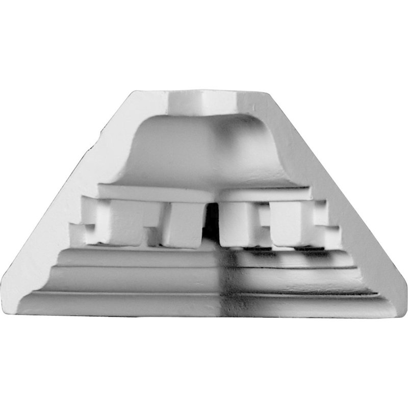 Coin intérieur Endurathane pour moulures couronnées Dentil, P 2 3/4 po x H 2 3/4 po (correspond à la moulure MLD02X02X03DE), apprêté en usine