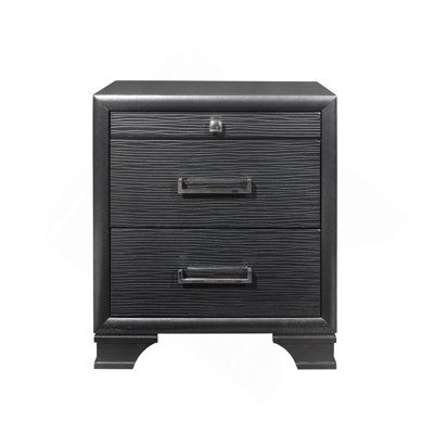 CIVIC GREY NIGHTSTAND