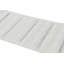 Rug & Kilim’S Scandinavian Runner Rug In White And Gray With Stripes-1233118435