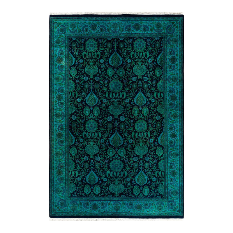 Triolet One-of-a-Kind 6' 1" X 9' 2" Hand Knotted Area Rug