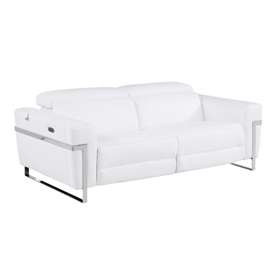 Baisley Top Grain Italian Leather Power Reclining Sofa