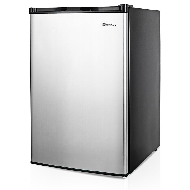 Costway Stakol 3 Cubic Feet cu. ft. Freestanding Freezer