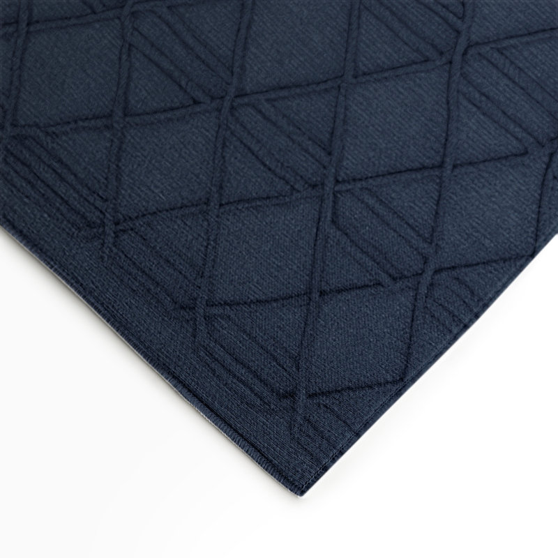 Tapis gris intérieur et extérieur Trellis, Rectangle 9 pi x 12 pi