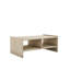 Table basse moderne, couleur travertin, 35,4 x 19,7 x 15,7 pouces | 100% panneau de particules enduit de mélamine, épaisseur: 0,7 pouce | Conception élégante en marbre, parfaite pour le salon et les espaces contemporains, durable et facile à nettoyer-755668274