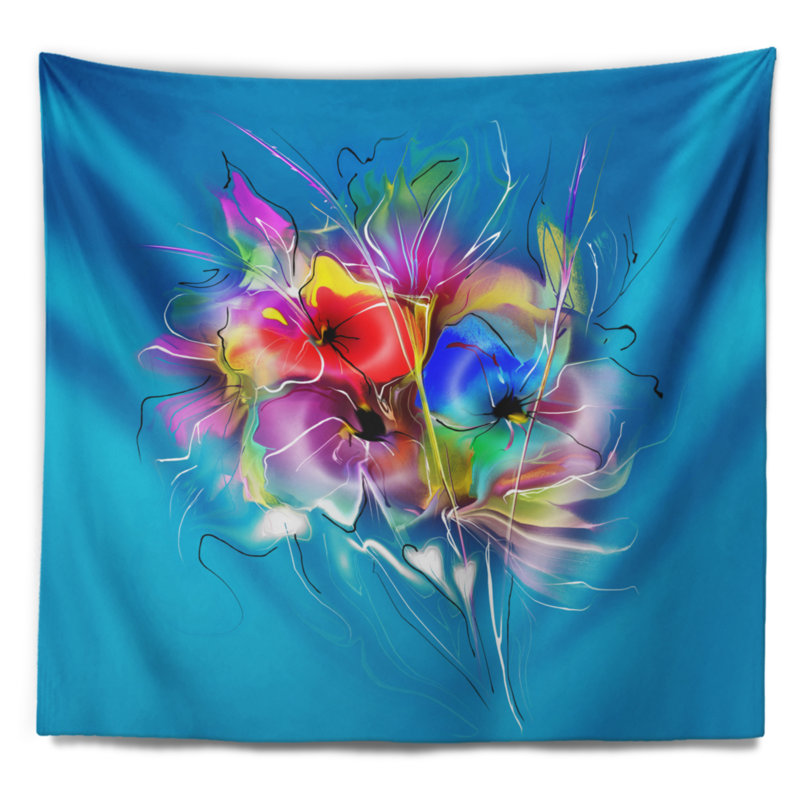 Polyester Tapestry, 50" H x 60" W