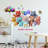 Entertainment Non-Wall Damaging Wall Decal