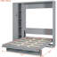 Lit avec tablettes lumineuses, garde-robe et éclairage à DEL serein-635746758-635746760