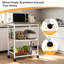 3 Tier Kitchen Trolley With Small Island-1923827092