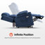 Upholstered Heated Massage Chair-601053714