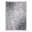 Tapis abstrait gris / noir lavable à la machine avec envers antidérapant-902300255