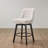 Arjean Swivel Upholstered Counter Stool with Solid Wood Frame-1957511615