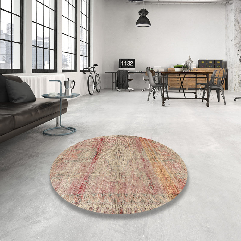 Oriental Indoor Rug, Round 8'
