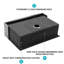 27" Gunmetal Black Kitchen Sink, Stainless Steel 16g, Enhances Functionality, 27x21x10 Inch 27 Inch, Resists Stain And Scratch,