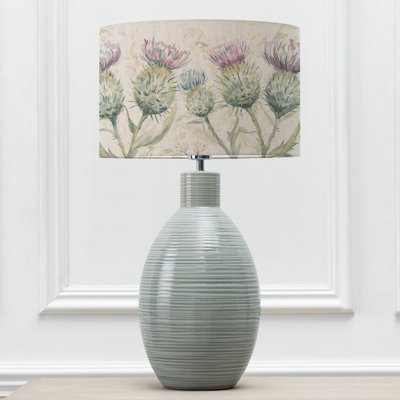 Thistle Glen Ceramic Table Lamp