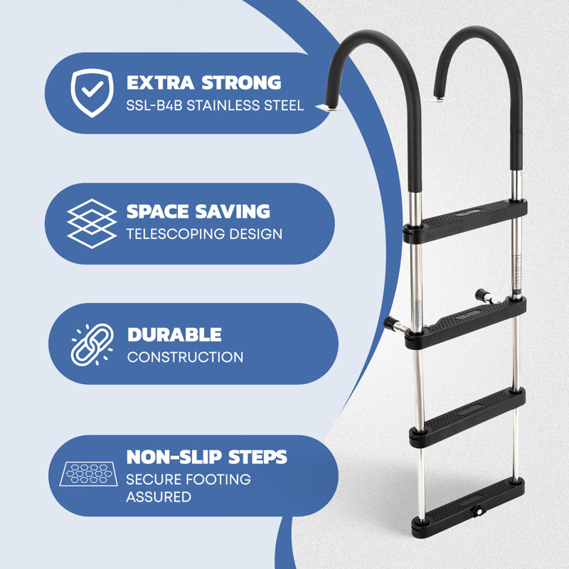 4 - Step Folding Small Step Ladder