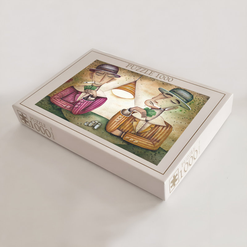 1000-Piece Jigsaw Puzzle, 26.8 x 18.9 inches | High-Quality 100% Cardboard, Vibrant Design | Perfect for Family Fun, Stress Relief & Educational Play | Gift for Adults & Kids | Box Size: 13.2 x 9.1 x 2.0 inches