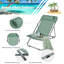 Chaise de plage inclinable Garruto-447745860