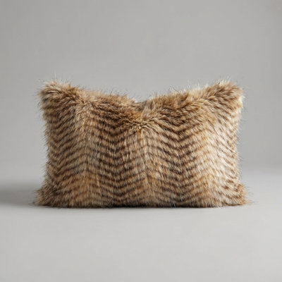 Porcupine Animal Print Reversible Throw Pillow