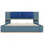 Très grand lit plateforme tapissier avec panneau, cadre de lit plateforme avec coins arrondis doux anti-collision, stable et sans sommier, assemblage facile, bleu-1725307969-1725307981