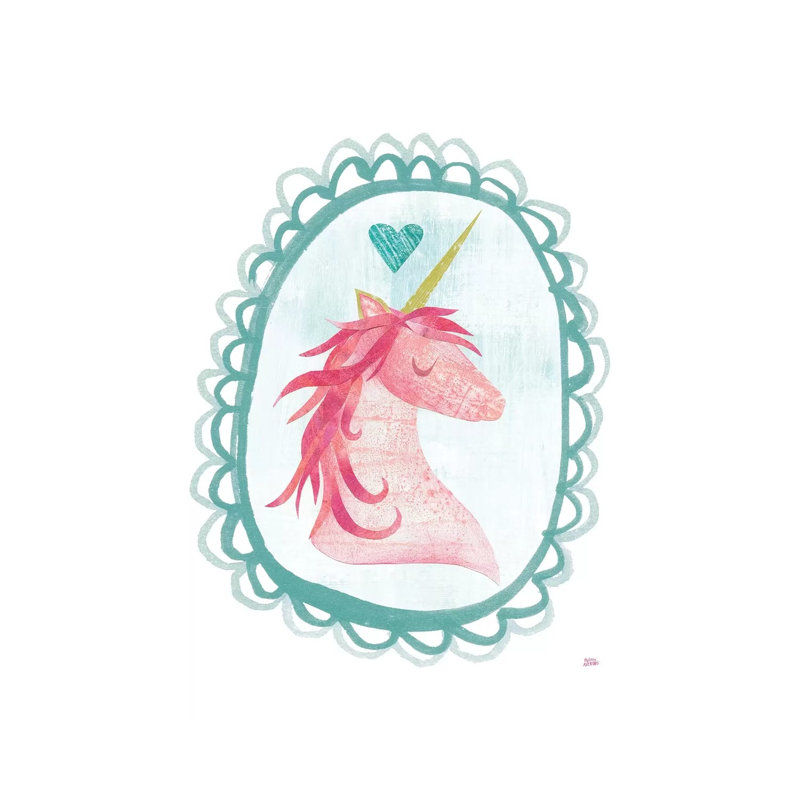Unicorn Magic I by Melissa Averinos - Wrapped Canvas Print, 101.6 cm H x 66.04 cm W x 3.175 cm D