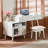 3-in-1 Makeup Dressing Table with Stool-118327138