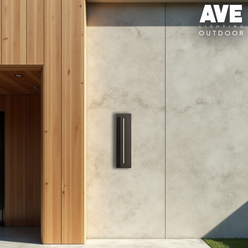 Avenue LED Wall Light, 18" H x 5" W x 3" D