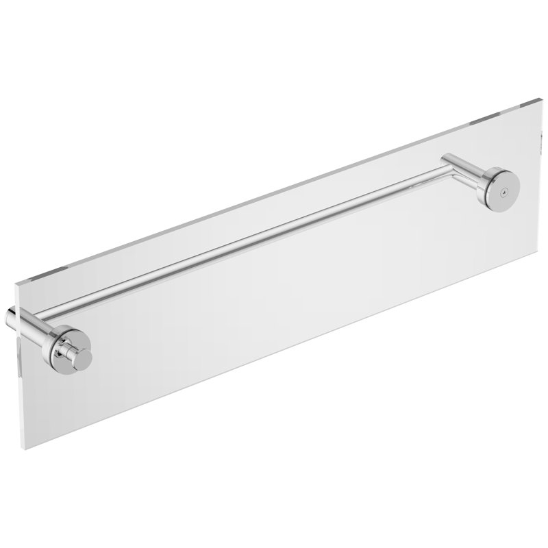 Towel Bar, Brushed Stainless Steel, 1.785" H x 26.5" W