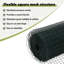10000.01 cm W Steel Border Fencing